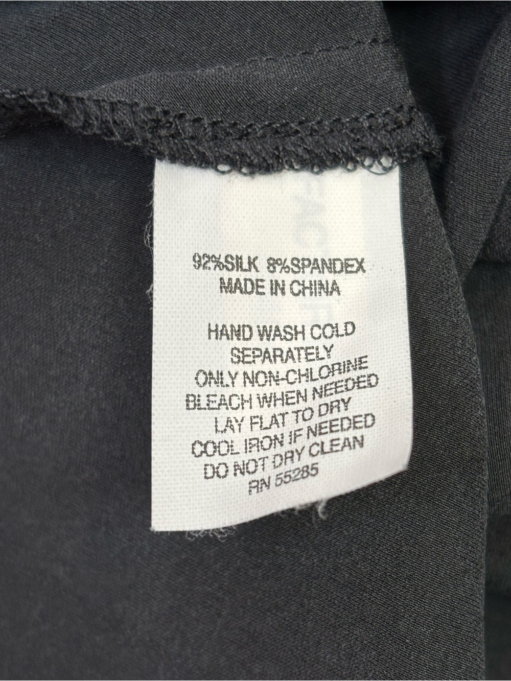 Express VINTAGE Y2K 2004 Black Silk Blend Cami Women’s Large Camisole Tank Top - Picture 14 of 15